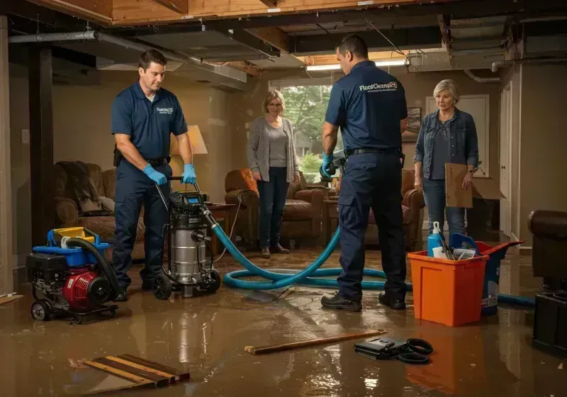 Basement Water Extraction and Removal Techniques process in Dundee, MI